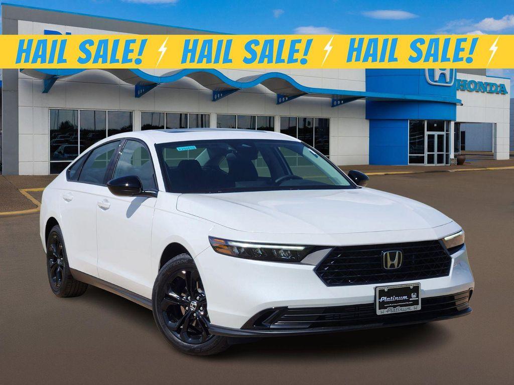 new 2025 Honda Accord car, priced at $30,705