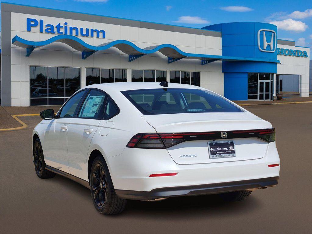 new 2025 Honda Accord car, priced at $30,705