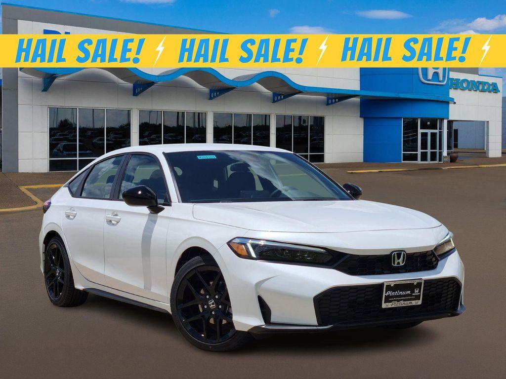 new 2025 Honda Civic car, priced at $27,743