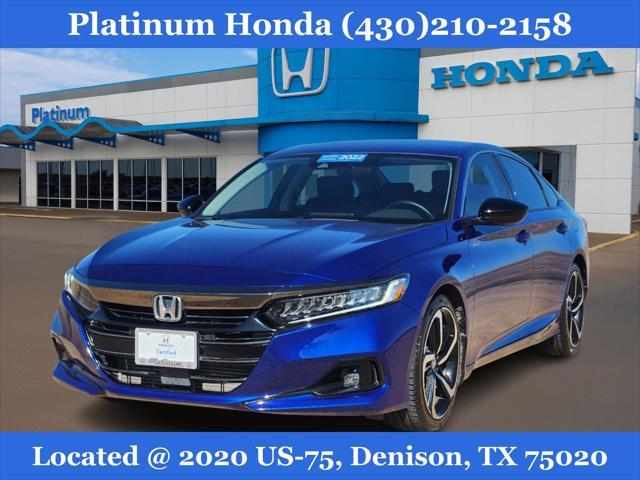 used 2022 Honda Accord car, priced at $25,204