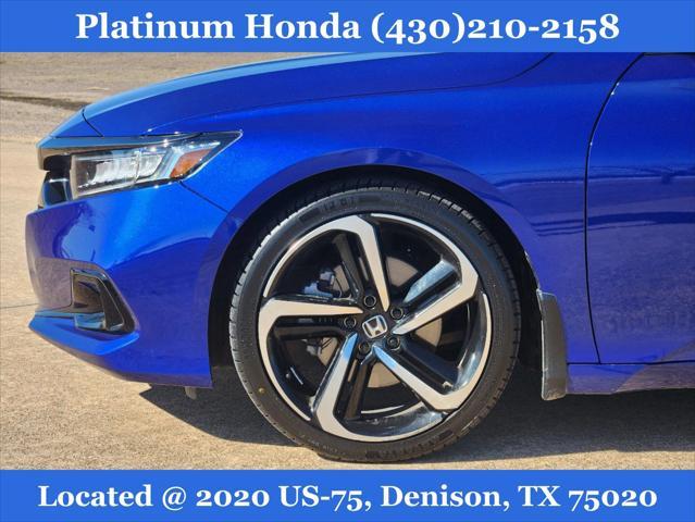 used 2022 Honda Accord car, priced at $25,204