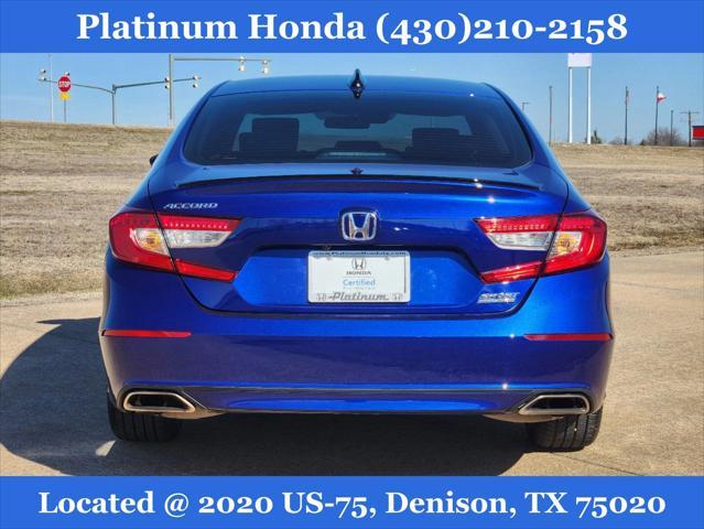 used 2022 Honda Accord car, priced at $25,204