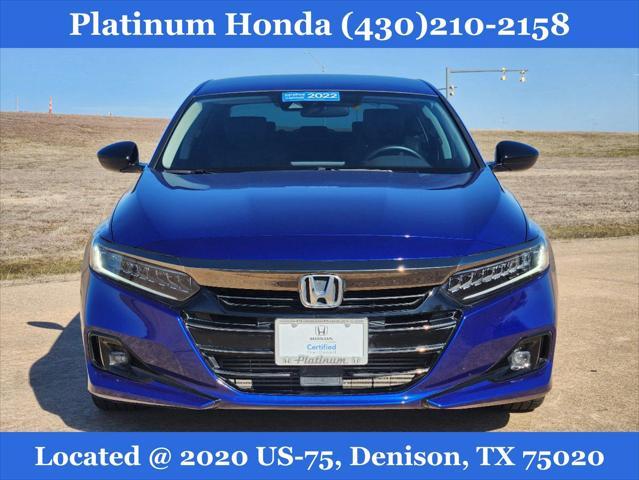 used 2022 Honda Accord car, priced at $25,204