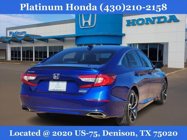 used 2022 Honda Accord car, priced at $25,204