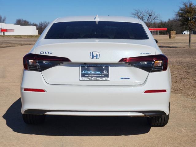 new 2025 Honda Civic Hybrid car, priced at $29,572