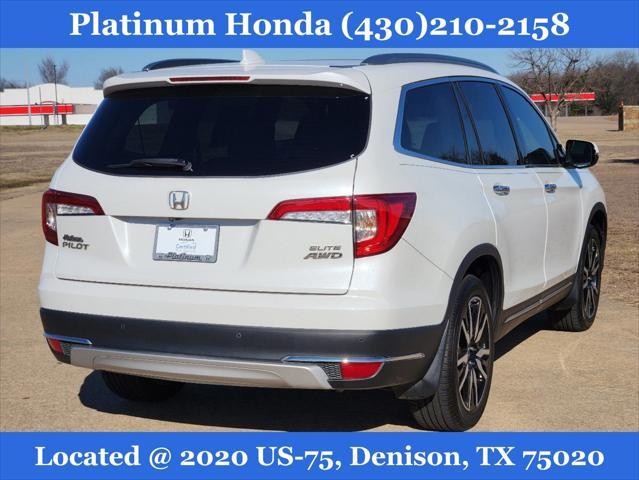 used 2021 Honda Pilot car, priced at $31,529