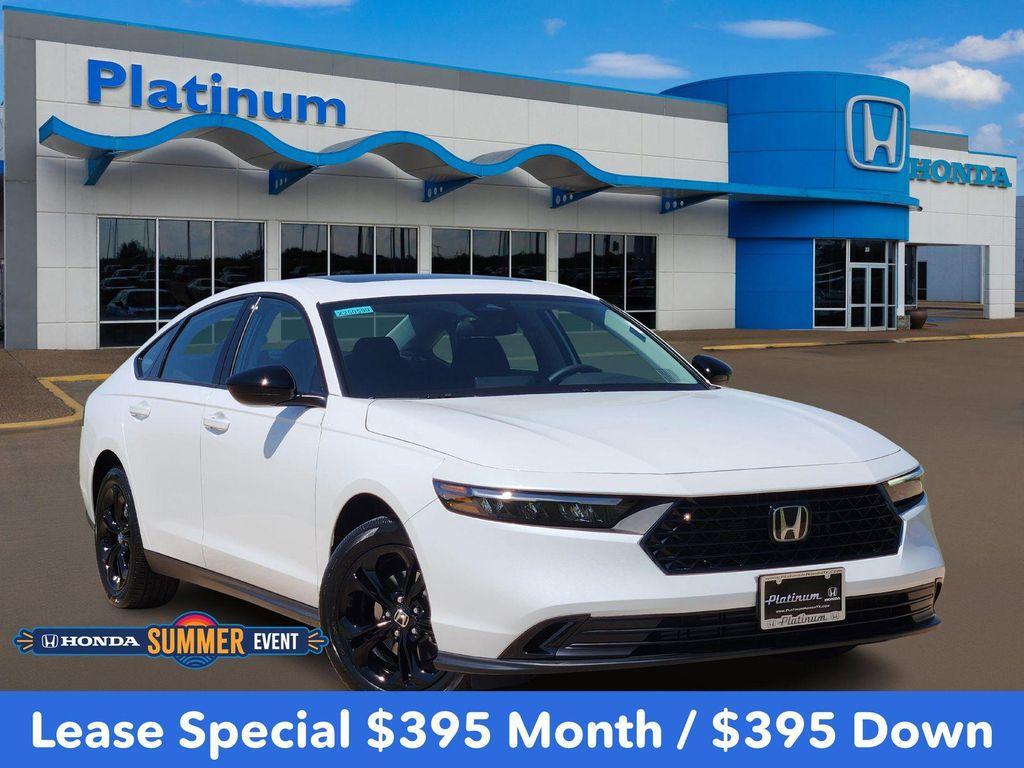 new 2025 Honda Accord car, priced at $30,705