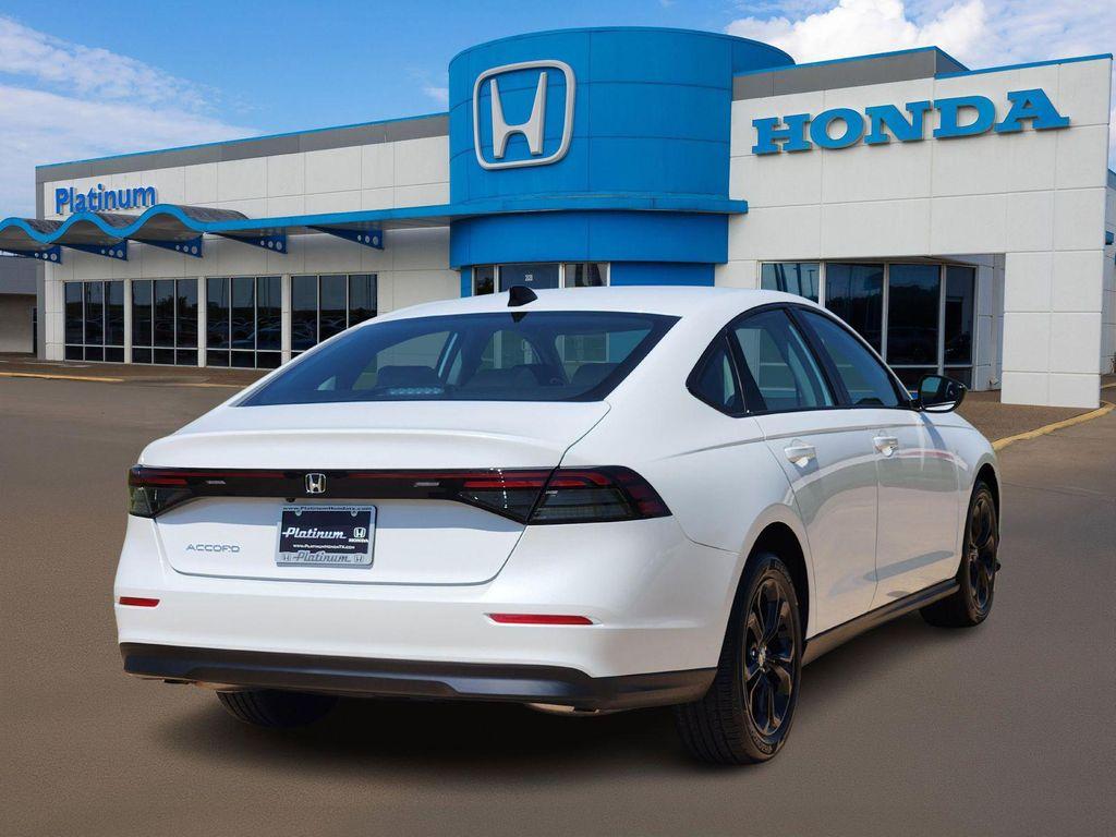 new 2025 Honda Accord car, priced at $30,705