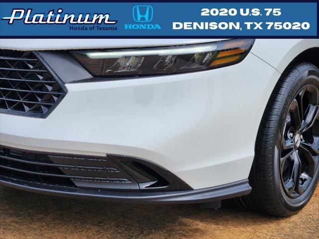 new 2025 Honda Accord car, priced at $30,705