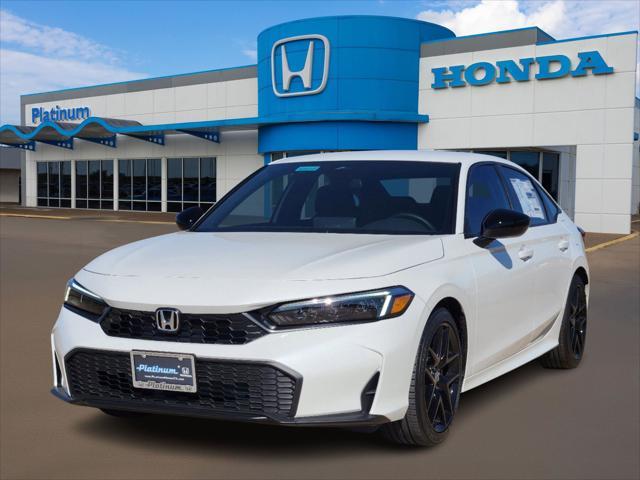 new 2025 Honda Civic car, priced at $26,999