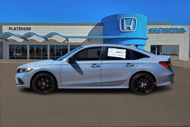 new 2024 Honda Civic car, priced at $26,999