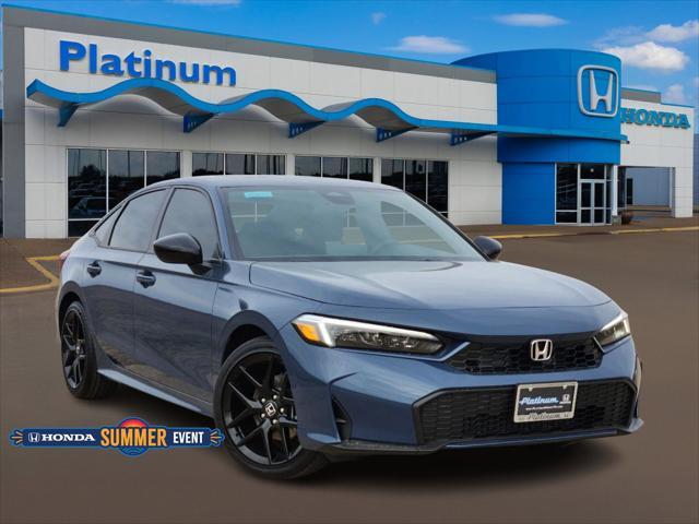 new 2025 Honda Civic Hybrid car, priced at $28,927