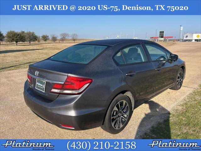 used 2015 Honda Civic car, priced at $13,457