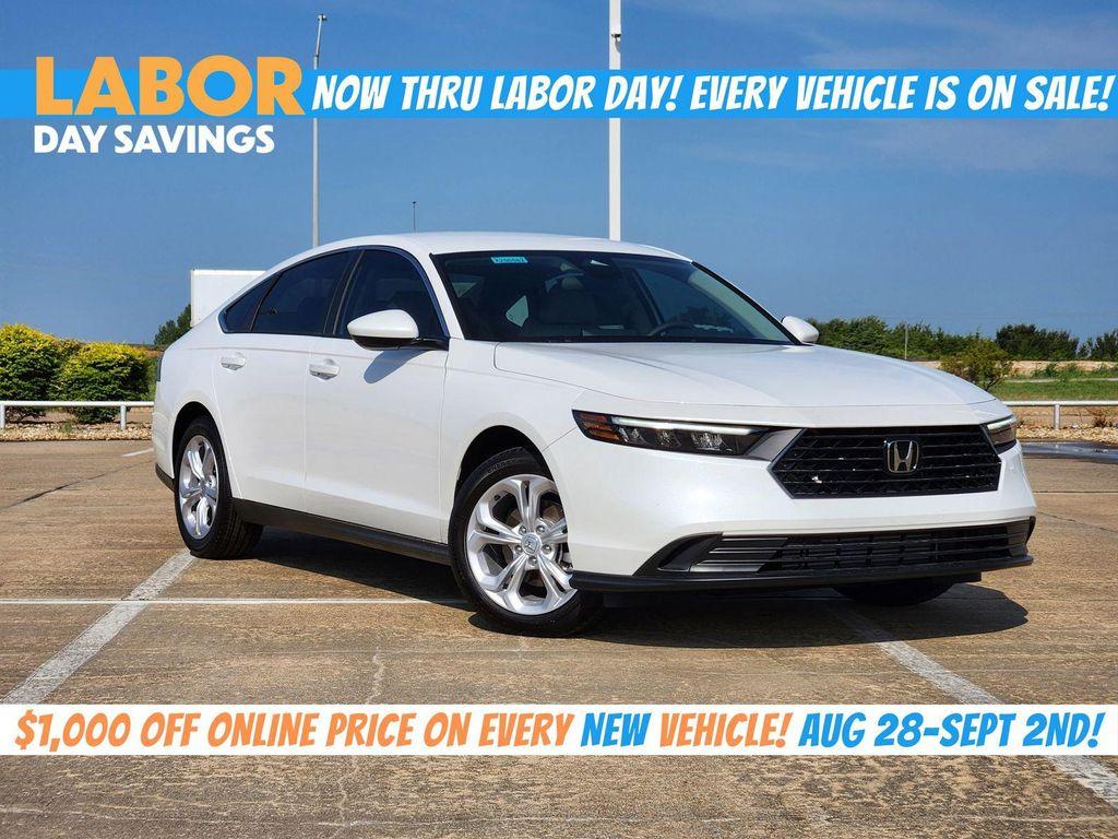 new 2025 Honda Accord car, priced at $28,687