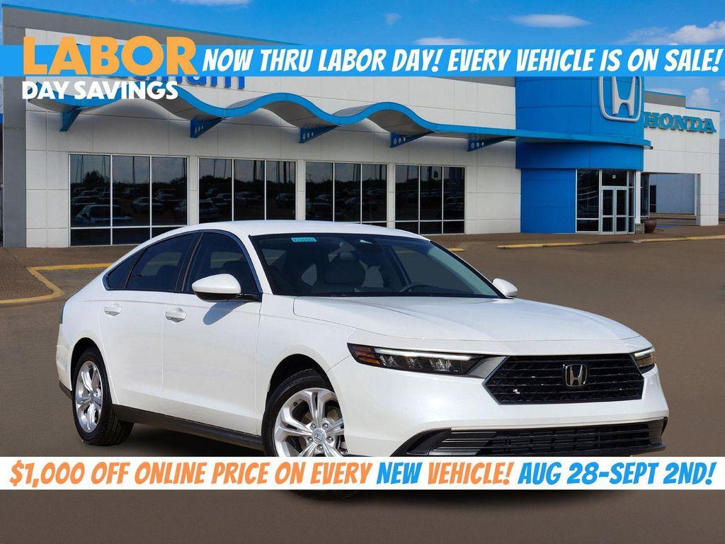 new 2025 Honda Accord car, priced at $28,687