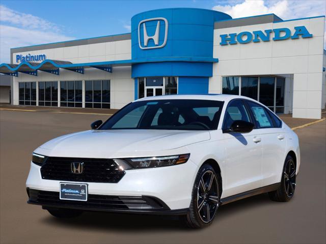 new 2025 Honda Accord Hybrid car, priced at $33,999