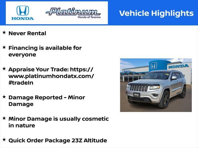 used 2015 Jeep Grand Cherokee car, priced at $11,648