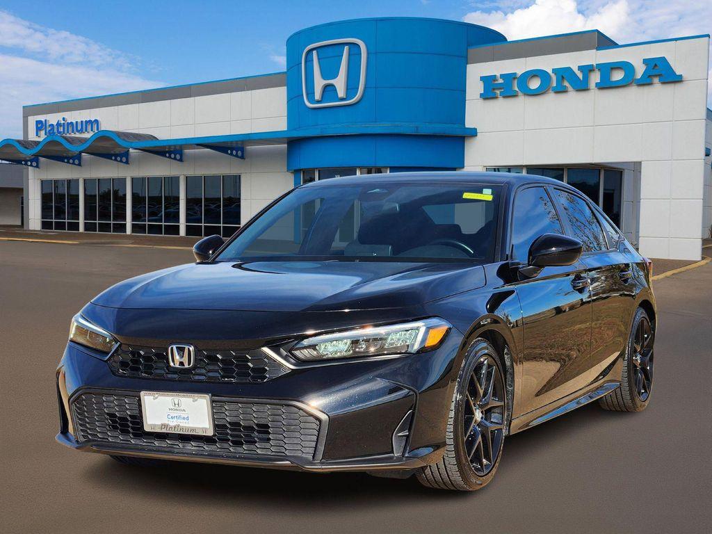 used 2025 Honda Civic car, priced at $23,499