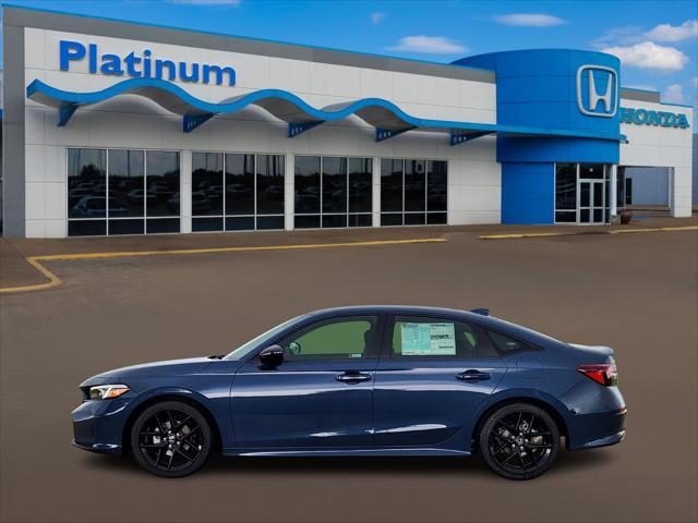 new 2025 Honda Civic car, priced at $27,100