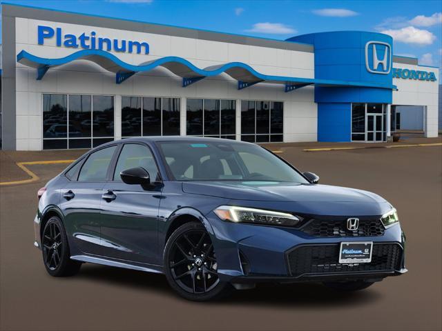 new 2025 Honda Civic car, priced at $27,100