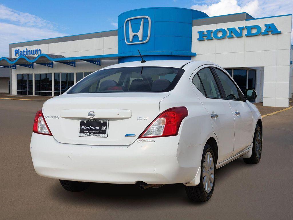 used 2012 Nissan Versa car, priced at $4,299