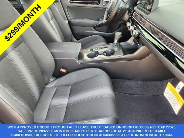 new 2025 Honda Civic Hybrid car, priced at $29,173