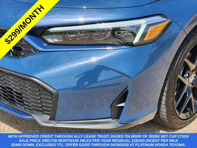 new 2025 Honda Civic Hybrid car, priced at $29,173
