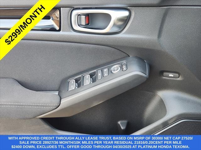 new 2025 Honda Civic Hybrid car, priced at $29,173