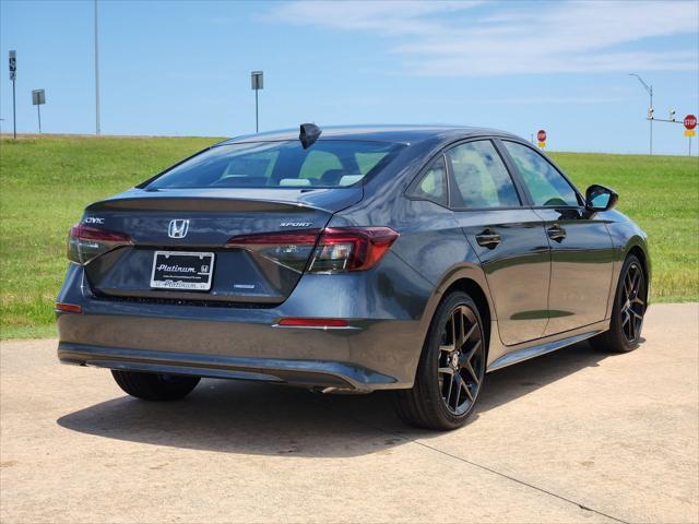 new 2025 Honda Civic Hybrid car, priced at $30,100