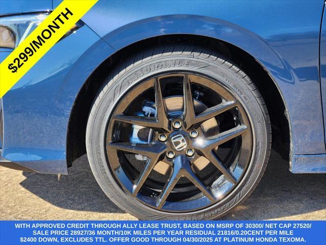 new 2025 Honda Civic Hybrid car, priced at $29,173
