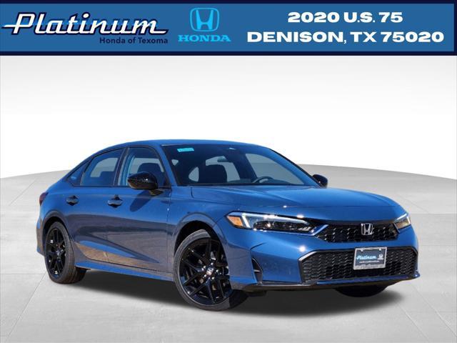 new 2025 Honda Civic Hybrid car, priced at $29,173