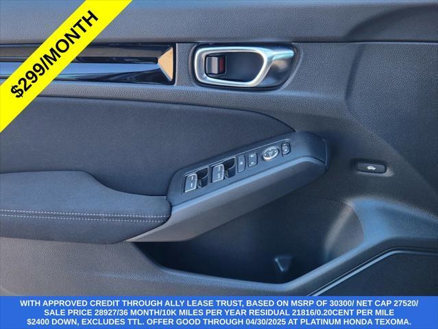 new 2025 Honda Civic Hybrid car, priced at $29,173