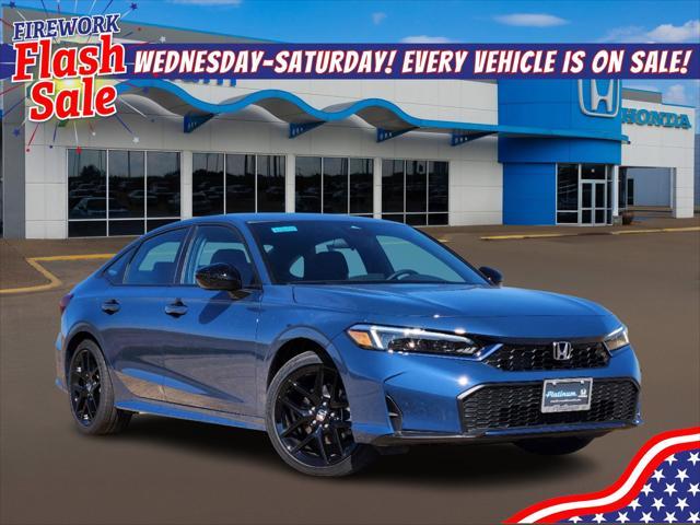 new 2025 Honda Civic Hybrid car, priced at $29,173