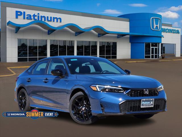 new 2025 Honda Civic Hybrid car, priced at $29,173