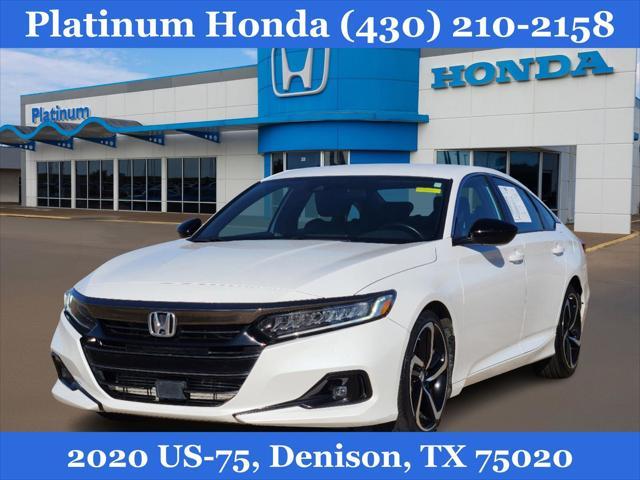 used 2021 Honda Accord car, priced at $22,523