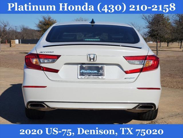 used 2021 Honda Accord car, priced at $22,523