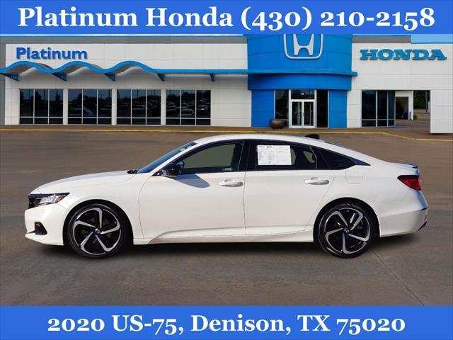 used 2021 Honda Accord car, priced at $22,523