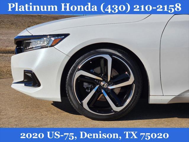 used 2021 Honda Accord car, priced at $22,523