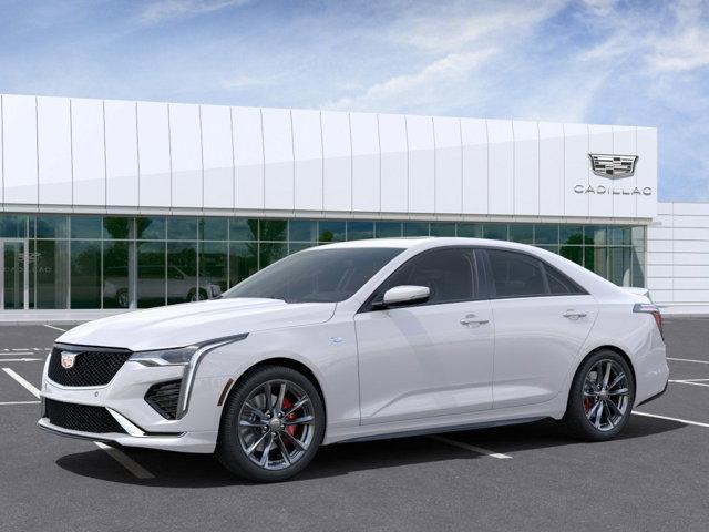 new 2025 Cadillac CT4 car, priced at $57,160