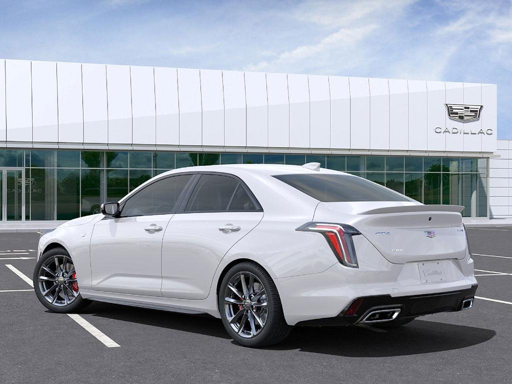 new 2025 Cadillac CT4 car, priced at $57,160