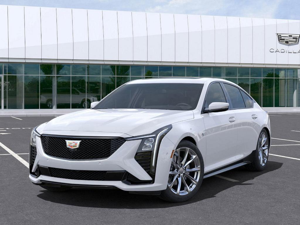 new 2025 Cadillac CT5 car, priced at $54,135