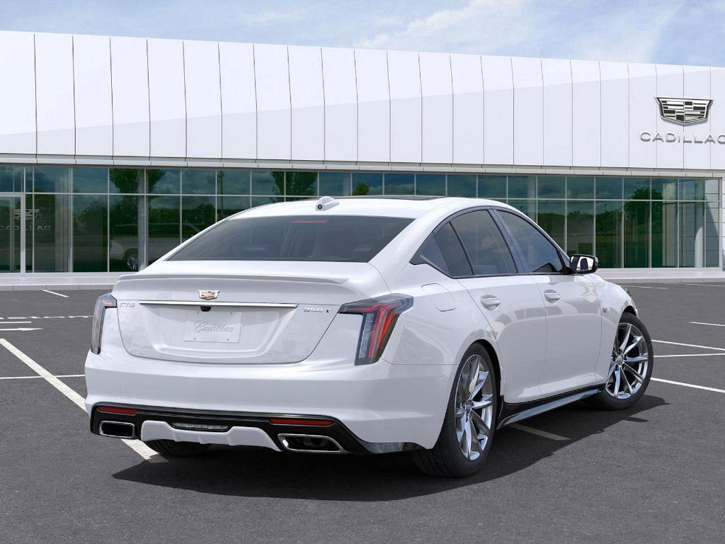 new 2025 Cadillac CT5 car, priced at $53,135