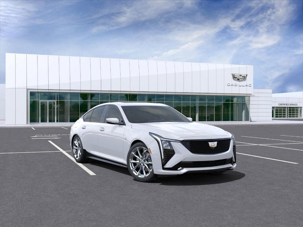 new 2025 Cadillac CT5 car, priced at $54,135