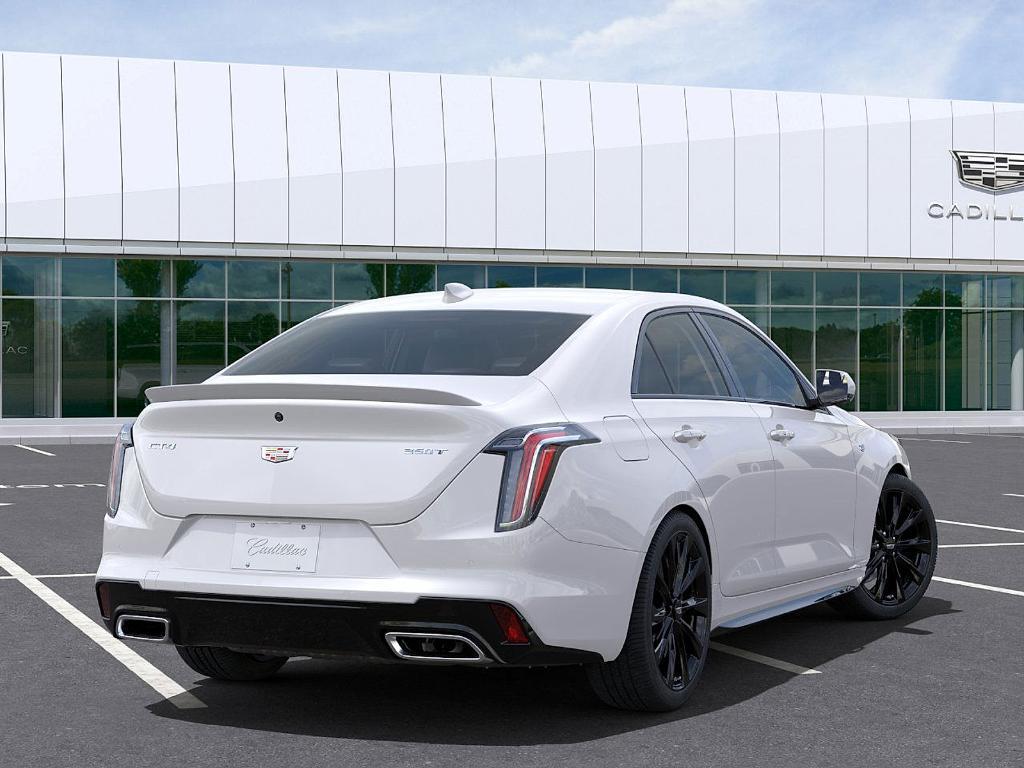 new 2025 Cadillac CT4 car, priced at $52,860
