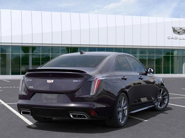 new 2025 Cadillac CT4 car, priced at $56,560