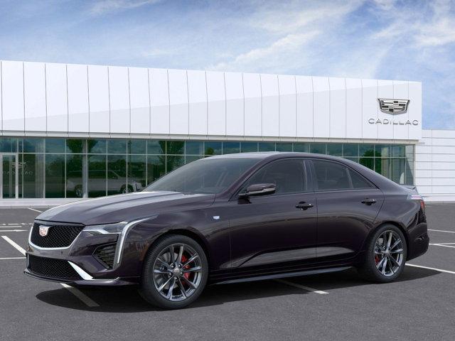 new 2025 Cadillac CT4 car, priced at $56,560