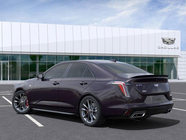 new 2025 Cadillac CT4 car, priced at $56,560