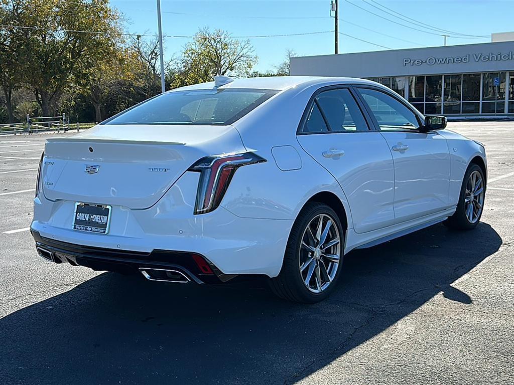 new 2025 Cadillac CT4 car, priced at $51,281