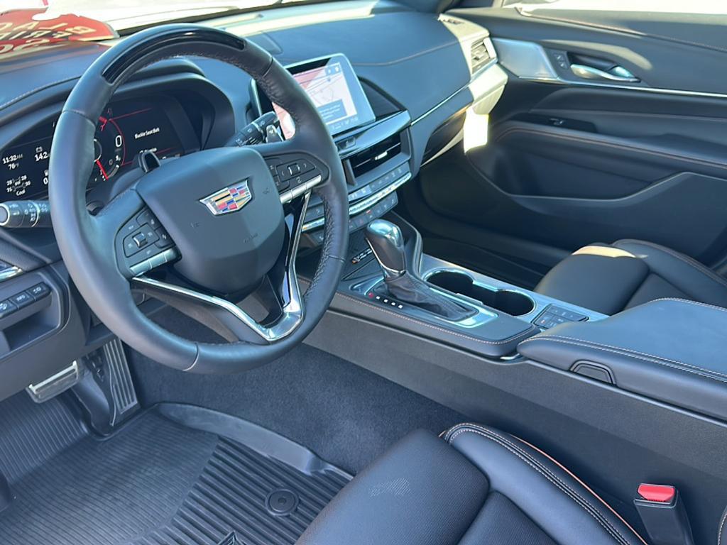 new 2025 Cadillac CT4 car, priced at $51,281
