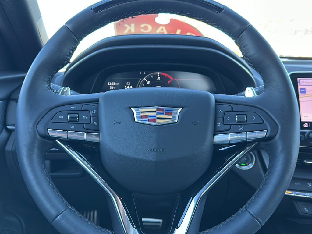 new 2025 Cadillac CT4 car, priced at $51,281